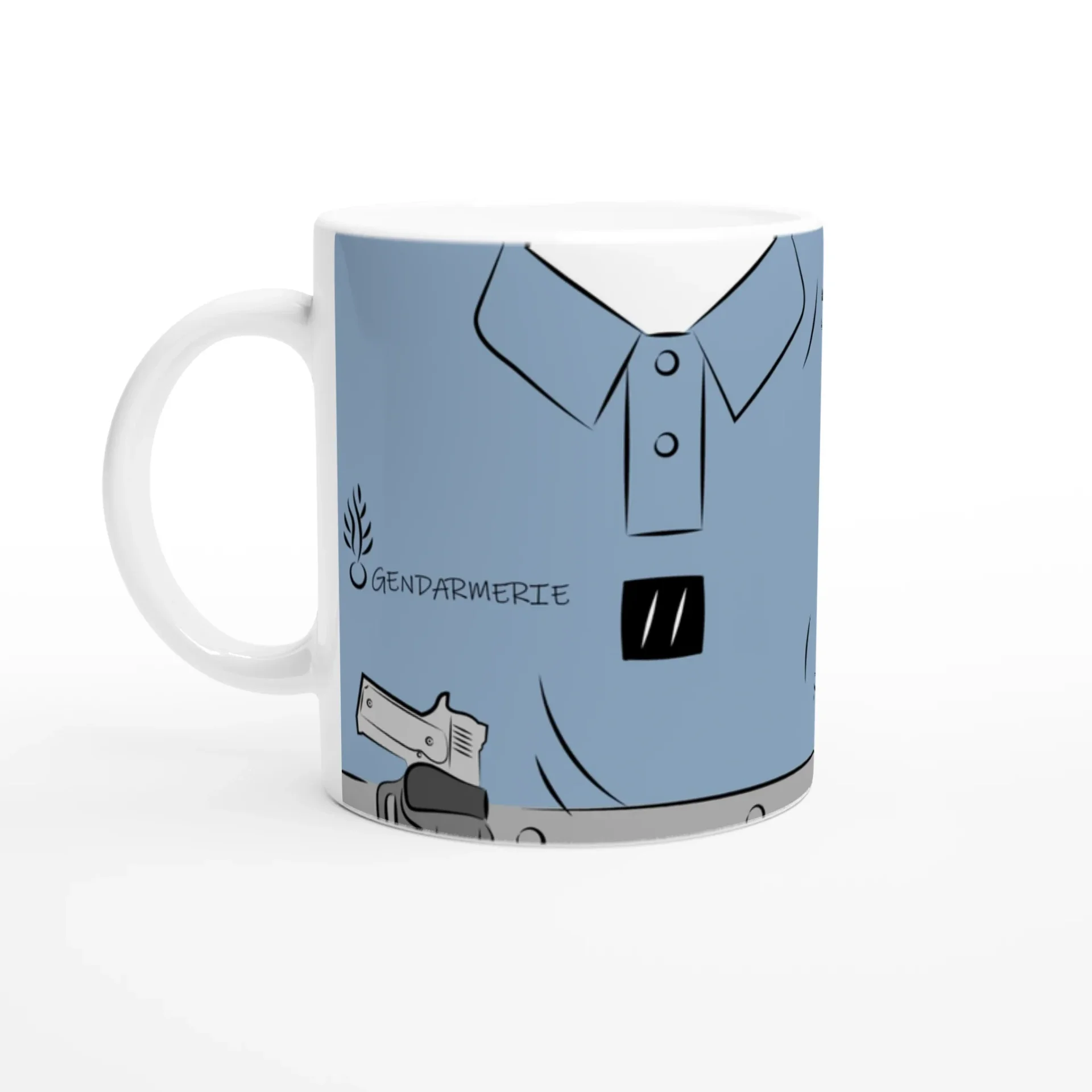 Le mug indispensable pour les gendarmes départementaux